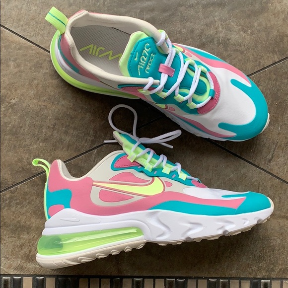 NIKE W AIR MAX 270 REACT white/barely volt - Picture 14 of 16